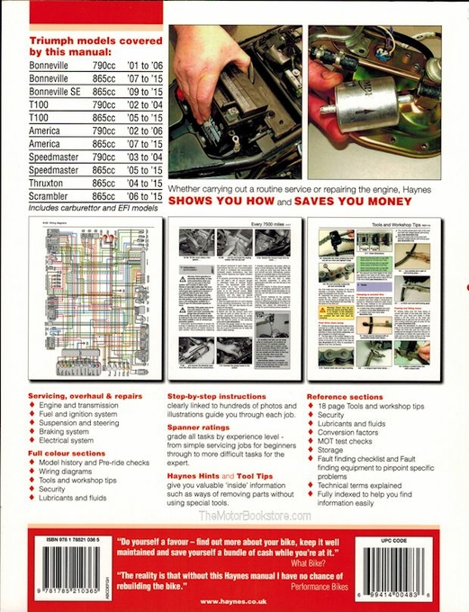 Triumph Speedmaster 2015 Repair Manual